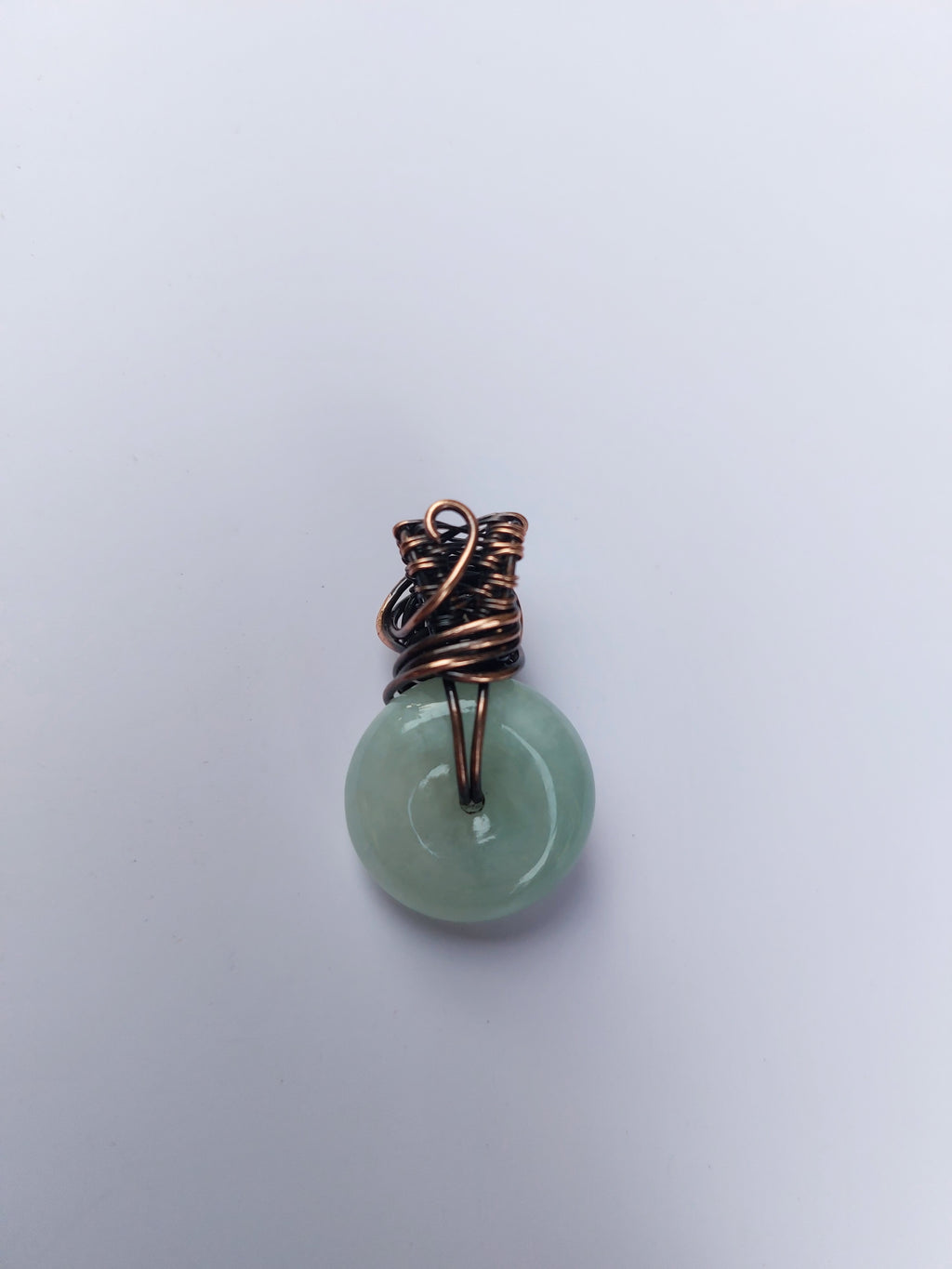 Jade Donut Pendant