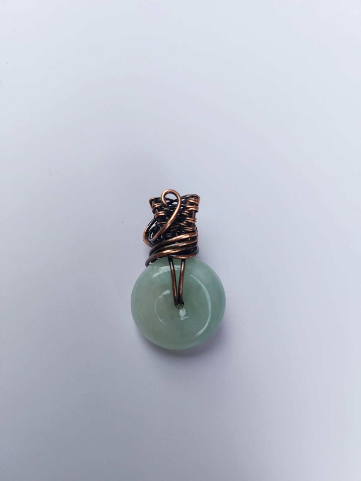 Jade Donut Pendant